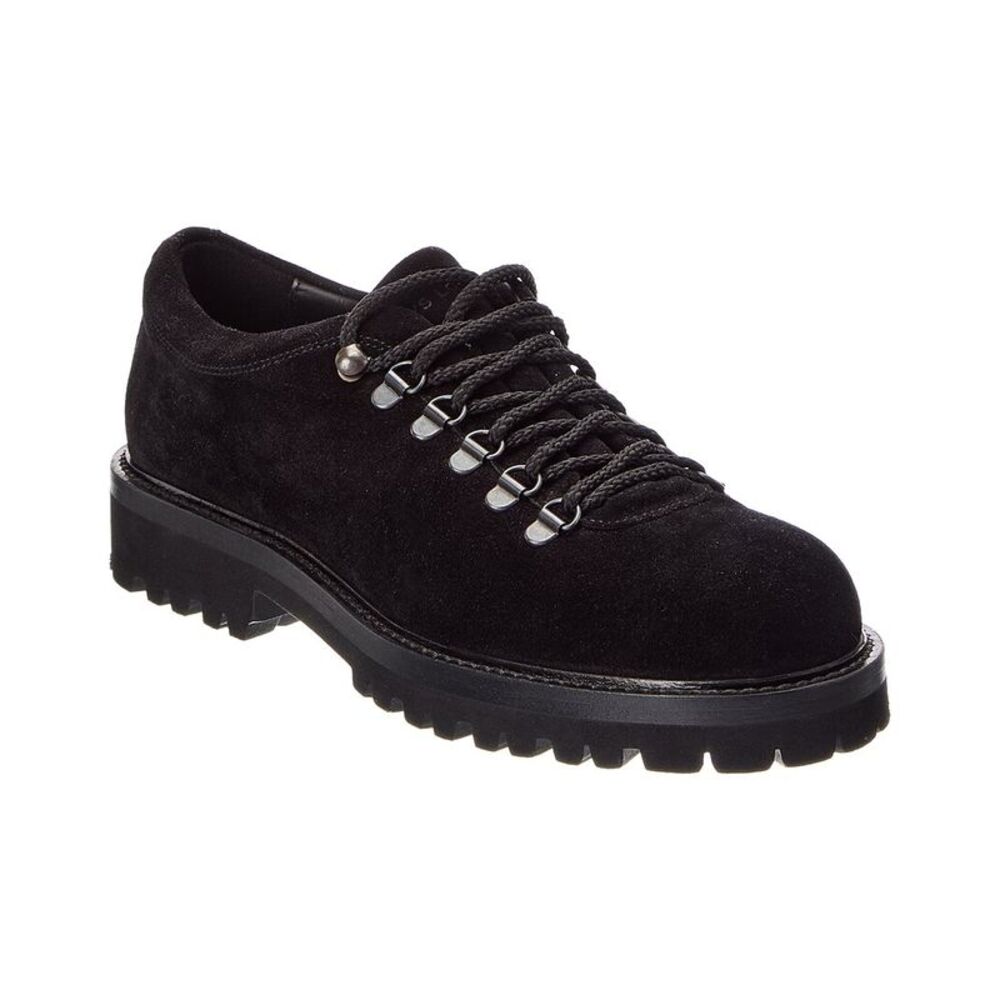 Harry's Of London Hobart Suede Oxford, Black